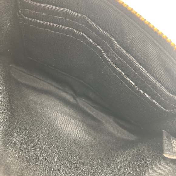 Coach Pac-Man Collection “Game Over” Glitter Leather Wristlet - Picture 4 of 6